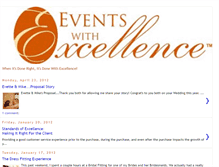 Tablet Screenshot of eventswithexcellence.blogspot.com