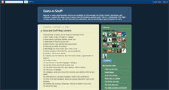 Desktop Screenshot of guns-n-stuff.blogspot.com