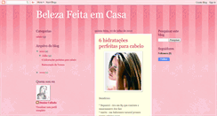 Desktop Screenshot of belezafeitaemcasa.blogspot.com