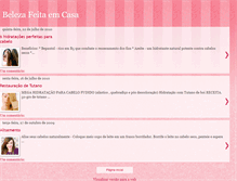 Tablet Screenshot of belezafeitaemcasa.blogspot.com