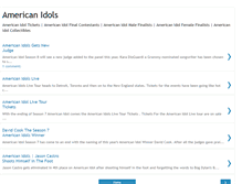 Tablet Screenshot of garretthaleyamericanidol.blogspot.com