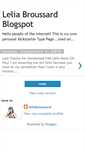 Mobile Screenshot of leliabroussard.blogspot.com