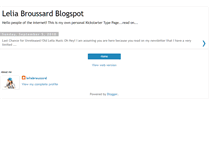 Tablet Screenshot of leliabroussard.blogspot.com