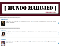 Tablet Screenshot of mundomarujeo.blogspot.com