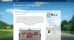 Desktop Screenshot of amorquesanablog.blogspot.com