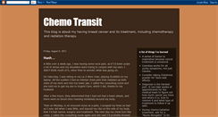 Desktop Screenshot of chemotransit.blogspot.com