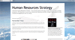 Desktop Screenshot of innovativehrstrategy.blogspot.com