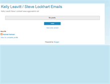 Tablet Screenshot of kellyleavitt.blogspot.com