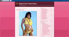 Desktop Screenshot of mujeresperu.blogspot.com