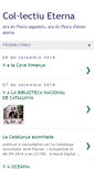 Mobile Screenshot of col-lectiueterna.blogspot.com
