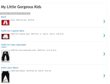 Tablet Screenshot of mylittlegorgeouskids.blogspot.com