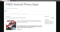 Desktop Screenshot of androidphone-apps.blogspot.com