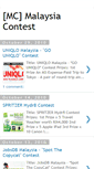 Mobile Screenshot of malaysia-contest.blogspot.com