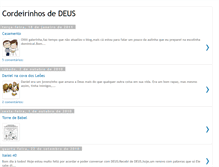 Tablet Screenshot of cordeirinhosshalom.blogspot.com