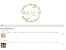 Tablet Screenshot of angeladaniellephotography.blogspot.com