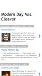 Mobile Screenshot of moderndaymrscleaver.blogspot.com