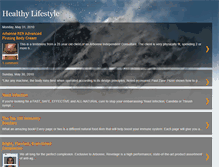 Tablet Screenshot of healthyisbest.blogspot.com