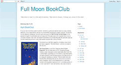 Desktop Screenshot of fullmoonbookclub.blogspot.com