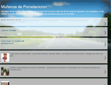 Tablet Screenshot of muecosdeporcelanicron.blogspot.com