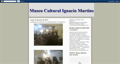 Desktop Screenshot of museocultural.blogspot.com