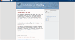 Desktop Screenshot of confusionists.blogspot.com