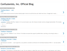 Tablet Screenshot of confusionists.blogspot.com