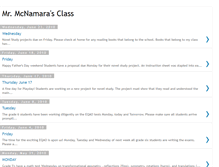 Tablet Screenshot of mrmcnamarasclass.blogspot.com
