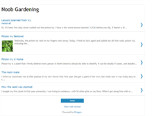 Tablet Screenshot of noob-gardening.blogspot.com