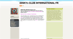 Desktop Screenshot of dinkysclub-fr.blogspot.com