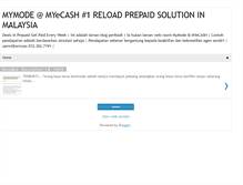 Tablet Screenshot of myecashreload.blogspot.com