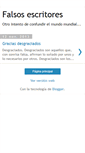 Mobile Screenshot of falsosescritores.blogspot.com