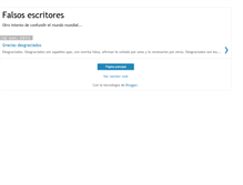 Tablet Screenshot of falsosescritores.blogspot.com