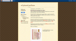 Desktop Screenshot of edpinaudperfume.blogspot.com