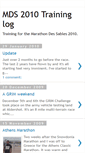 Mobile Screenshot of mds2010traininglog.blogspot.com