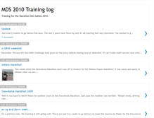 Tablet Screenshot of mds2010traininglog.blogspot.com