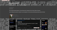 Desktop Screenshot of borderlandscraft.blogspot.com