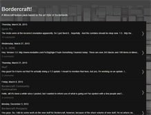 Tablet Screenshot of borderlandscraft.blogspot.com