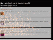 Tablet Screenshot of nancybush.blogspot.com