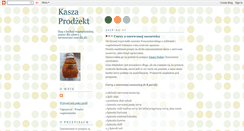 Desktop Screenshot of kaszaprodzekt.blogspot.com