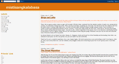 Desktop Screenshot of mistisangkalabasa.blogspot.com