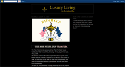 Desktop Screenshot of louisvilleluxury.blogspot.com