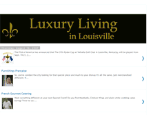 Tablet Screenshot of louisvilleluxury.blogspot.com