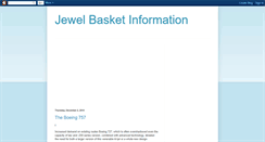 Desktop Screenshot of jewelbasketinfo.blogspot.com
