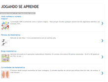 Tablet Screenshot of jogandoseaprende.blogspot.com