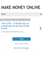 Mobile Screenshot of moneymakingmedia.blogspot.com