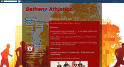 Desktop Screenshot of bethanyathletics.blogspot.com