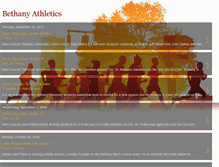 Tablet Screenshot of bethanyathletics.blogspot.com