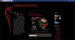 Desktop Screenshot of fabulously-fetish.blogspot.com