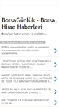 Mobile Screenshot of borsagunluk.blogspot.com