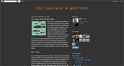 Desktop Screenshot of hotsausageymustard.blogspot.com